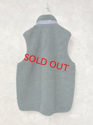 画像3: 2025秋冬　DENIMDUNGAREE　  シャギーチェック ベスト　　5；赤 (3)