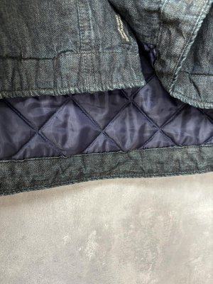 画像2: 2025秋冬　DENIMDUNGAREE　  8OZデニム エキスモー JK　　2；黒 (2)