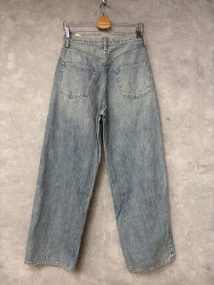 画像7: 2025秋冬　DENIMDUNGAREE　12ozHOME MADEデニム グランジ PN　44；ライトブルー (7)