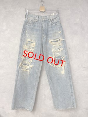 画像1: 2025秋冬　DENIMDUNGAREE　12ozHOME MADEデニム グランジ PN　44；ライトブルー (1)