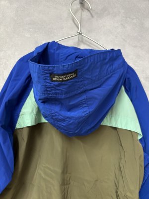 画像4: 2025秋冬　DENIMDUNGAREE　 エステルウェザー　PENNIE　マウンテンパーカー　92；クレイジー(ブルー系) (4)