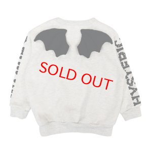 画像2: MY FIRST HYSTERIC　　DEVILKIN 羽付き 裏毛トレーナー　　16；オートミール (2)