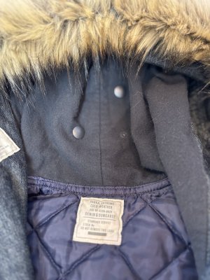 画像6: 2025秋冬　DENIMDUNGAREE　  8OZデニム エキスモー JK　　2；黒 (6)