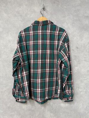 画像4: 2025秋冬　DENIMDUNGAREE　 ムラチェック シャツ　　8；グリーン (4)