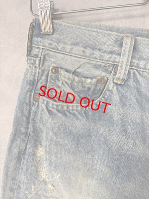 画像3: 2025秋冬　DENIMDUNGAREE　12ozHOME MADEデニム グランジ PN　44；ライトブルー (3)