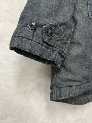 画像4: 2025秋冬　DENIMDUNGAREE　  8OZデニム エキスモー JK　　2；黒 (4)