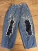 画像1: 2025秋冬　DENIMDUNGAREE　　8OZデニム リメイク イージー PN　　14；ブルー (1)