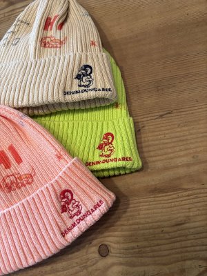 画像2: 2025秋冬　DENIMDUNGAREE　PENNIE ラクガキ ニット CAP (2)