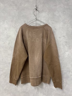 画像3: 2025秋冬　DENIMDUNGAREE　　ビンテージウラケ PENNIE LEADER スウェット　　7；茶 (3)