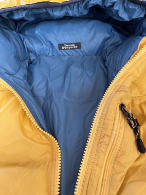 画像4: 2025秋冬　DENIMDUNGAREE　  リコンフィータフタ パーカー　　10；イエロー　　サイズ；135 (4)