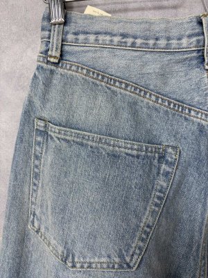 画像5: 2025秋冬　DENIMDUNGAREE　12ozHOME MADEデニム グランジ PN　44；ライトブルー (5)