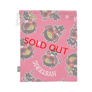 画像2: Hystericmini　DEVILKIN総柄 巾着　　29；ピンク系 (2)