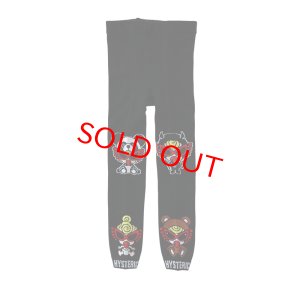 画像1: Hystericmini　MINI ALLSTAR 10分丈レギンス　　10；ブラック (1)