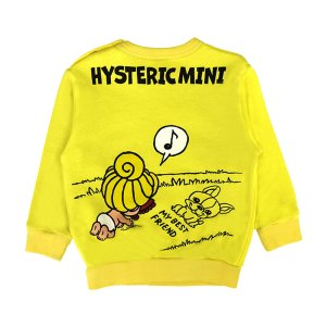 画像2: MY FIRST HYSTERIC　MINI&J BEST MEMORIES 裏毛トレーナー　60；イエロー (2)