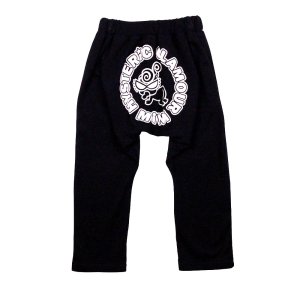 画像2: MY FIRST HYSTERIC　ハイハイMINI 10分丈 スムースパンツ　　10；ブラック (2)