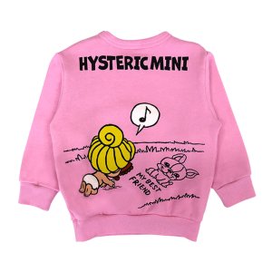 画像2: MY FIRST HYSTERIC　MINI&J BEST MEMORIES 裏毛トレーナー　27；ペールピンク (2)