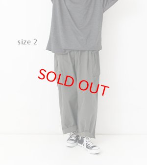 画像1: Veritecoeur    ユニセックスカーゴパンツ　　カラー：khaki (1)