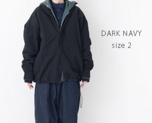 画像1: Veritecoeur    ユニセックスCNシャツジャケット　　カラー：D.navy (1)