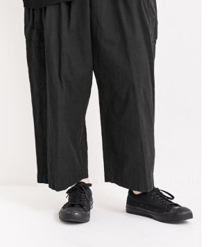 画像4: Veritecoeur    ユニセックスカーゴパンツ　　カラー：BLACK (4)