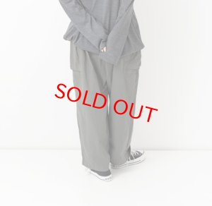 画像3: Veritecoeur    ユニセックスカーゴパンツ　　カラー：khaki (3)