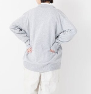 画像3: Veritecoeur   ユニセックスポロニット　　カラー；M.GRAY (3)