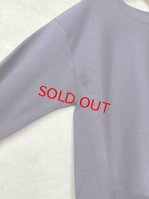 画像2: Veritecoeur   ユニセックスクルーネックスウェット　　　カラー；NAVY (2)