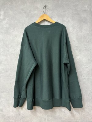 画像3: Veritecoeur   ユニセックスクルーネックスウェット　　　カラー；GREEN (3)