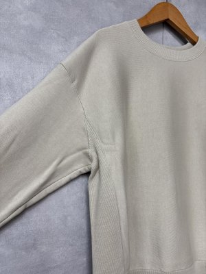 画像2: Veritecoeur   ユニセックスクルーネックスウェット　　　カラー；ICEGRAY (2)