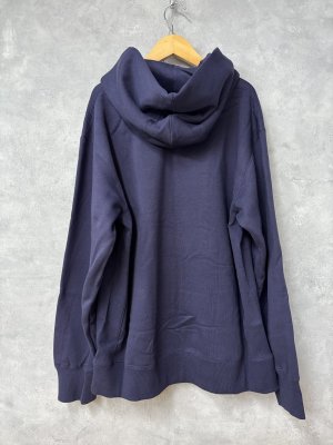 画像3: Veritecoeur   ユニセックスジップアップスウェット　　　カラー；NAVY (3)