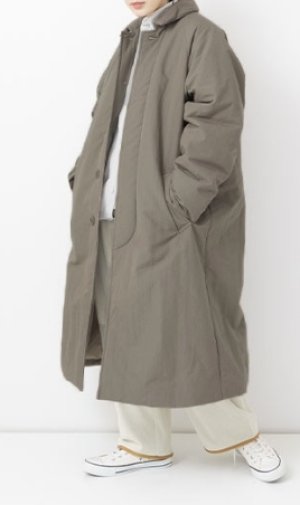 画像4: Veritecoeur    ユニセックスパデッドコート　　カラー：BROWN    サイズ；F (4)