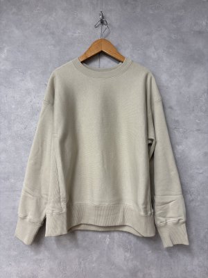 画像1: Veritecoeur   ユニセックスクルーネックスウェット　　　カラー；ICEGRAY (1)