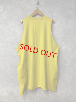 画像4: LILOU+LILY 　HIGH GAUGE KNIT LONGBEST   　B.YELLOW  　size:38 (4)