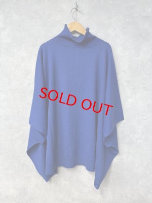 画像3: LILOU+LILY 　HIGH GAUGE KNIT BOTTLE NECK CAPE   　C.POYAL BLUE 　size:38 (3)