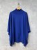 画像1: LILOU+LILY 　HIGH GAUGE KNIT BOTTLE NECK CAPE   　C.POYAL BLUE 　size:38 (1)