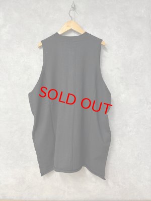 画像4: LILOU+LILY 　HIGH GAUGE KNIT LONGBEST   　D.BLACK　size:38 (4)