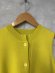 画像2: LILOU+LILY 　HIGH GAUGE KNIT LONGBEST   　B.YELLOW  　size:38 (2)