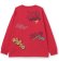 画像2: XLARGE KIDS　総柄グラフィティ長袖Tシャツ　　10；赤 (2)
