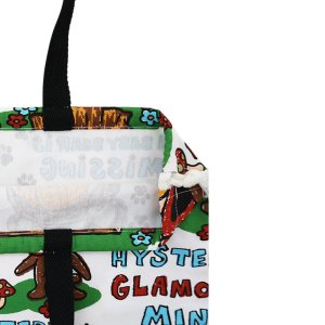 画像2: Hystericmini　SEEK A BABY BEAR総柄 体操着入れ (2)