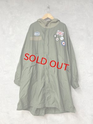 画像1: 2025秋冬　DENIMDUNGAREE　 	オックスフォード ワッペン モッズコート　　9；カーキ (1)