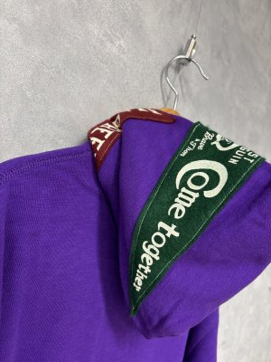 画像5: 2025秋冬　DENIMDUNGAREE  　  ウラケ ペナント パーカー  　14；ブルー (5)