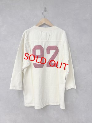 画像3: 2025秋冬　MARET(マレ)  　度詰め天竺ポロリングロンT　　1；白　　 (3)