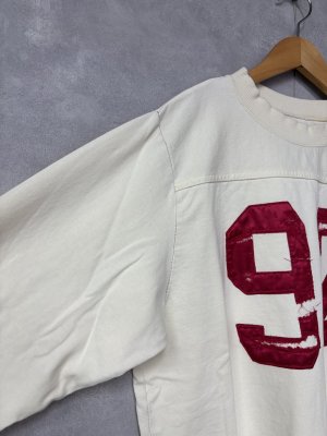 画像2: 2025秋冬　MARET(マレ)  　度詰め天竺ポロリングロンT　　1；白　　 (2)