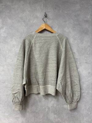 画像4: 2025秋冬 　GTH　	  ウラケ ワイド スウェット  	3；グレー　サイズ；F (4)