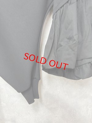 画像3: 2025AW   フランキーグロウ　BALLON DOUBLE AIR HOODIE　　カラー；BLACK　　サイズ；F2(おとな) (3)