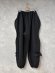 画像4: 2025AW   フランキーグロウ　　VORIOUS FRILL  DOUBLE AIRPANTS　カラー；BLACK　　サイズ；F2(おとな) (4)