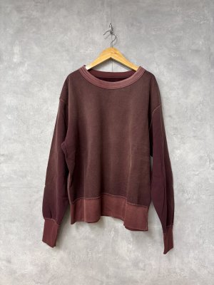 画像1: 2025秋冬　MARET(マレ)  　ビンテージボロスウェット　　7；茶 (1)