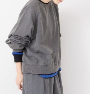 画像7: Veritecoeur   Pigment dye スウェットL/S (7)