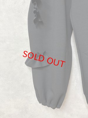 画像3: 2025AW   フランキーグロウ　　VORIOUS FRILL  DOUBLE AIRPANTS　カラー；BLACK　　サイズ；F2(おとな) (3)