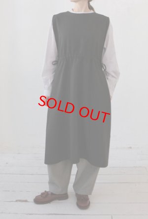 画像3: doux bleu　ウーリーノ 2WAYベストワンピース　99；ブラック　サイズ；FREE (3)