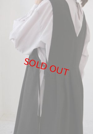 画像4: doux bleu　ウーリーノ 2WAYベストワンピース　99；ブラック　サイズ；FREE (4)